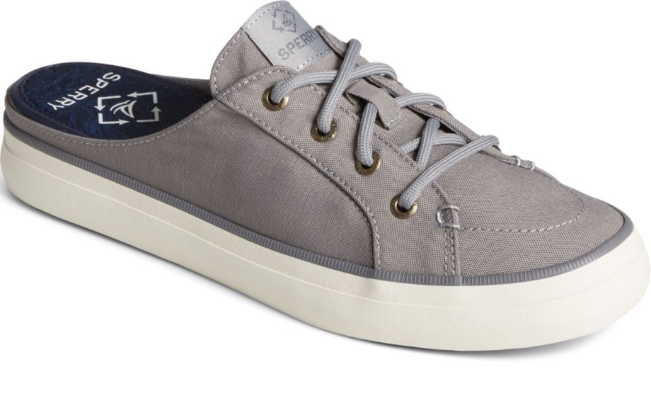 Seacycled Arması Vibe Pastel Katır Spor Ayakkabı Sperry Gri