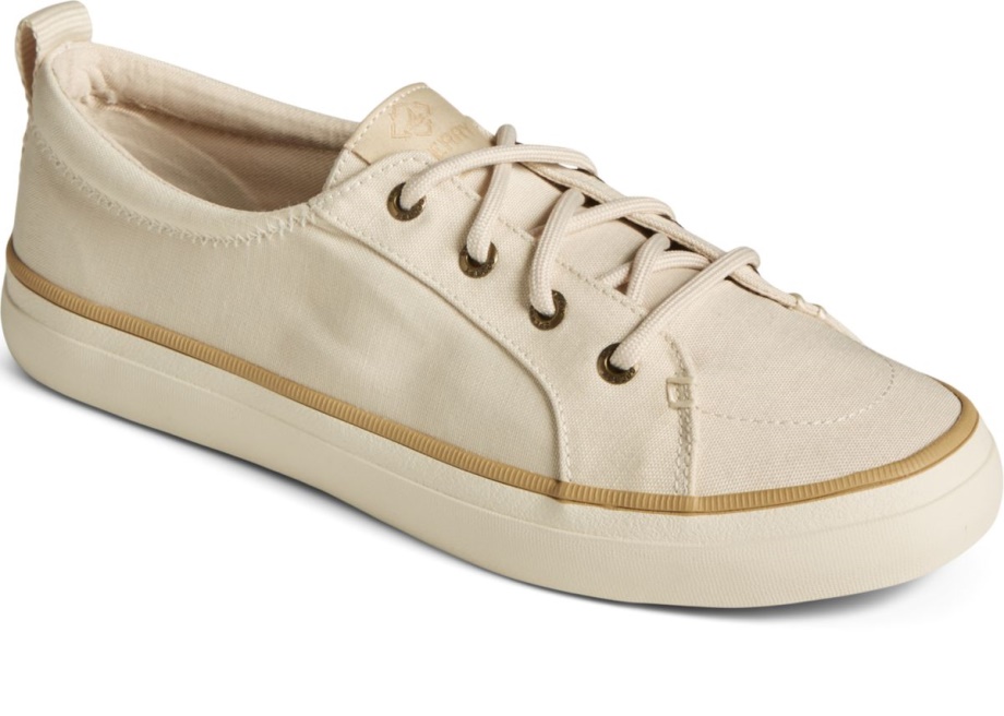 Seacycled Arması Vibe Pastel Spor Ayakkabı Krem ​​sperry