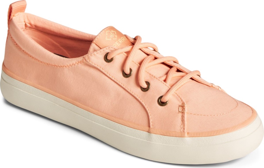 Seacycled Arması Vibe Pastel Spor Ayakkabı Sperry şeftali