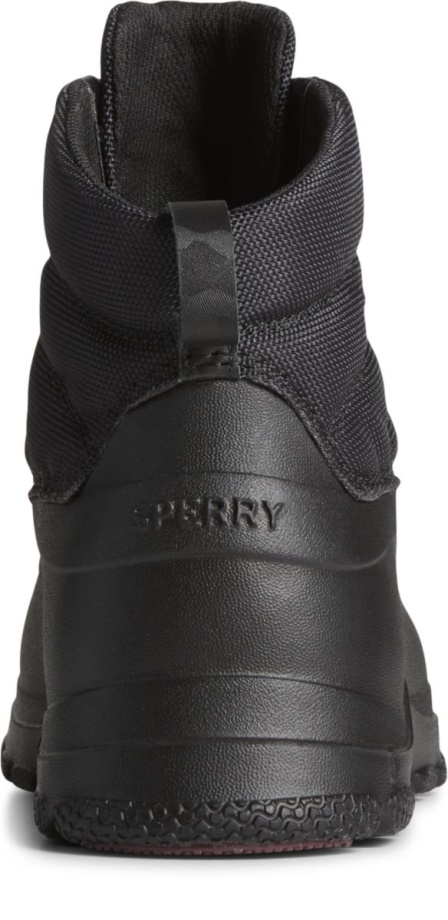 Deniz Bisikletli ördek Kayan Nokta Zip Up Boot Sperry Siyah