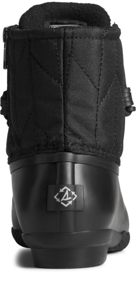 Seacycled Tuzlu Su Naylon ördek çizme Sperry Siyah