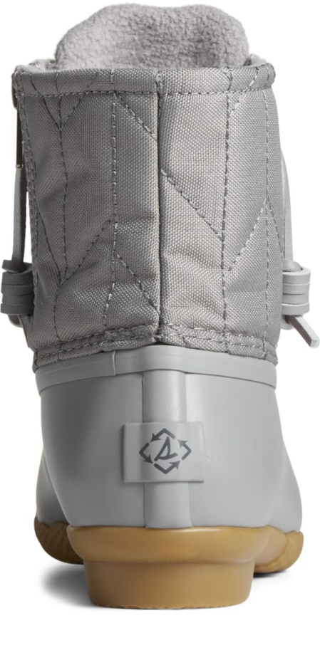 Seacycled Tuzlu Su Naylon ördek çizme Sperry Grey
