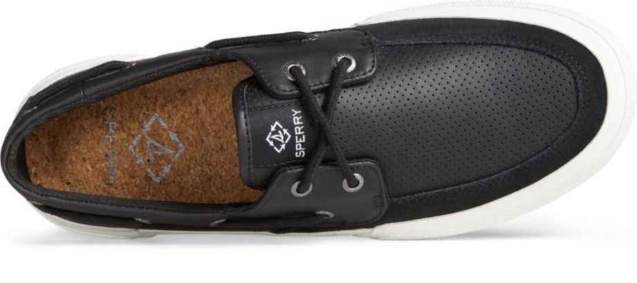 Seacycled Soletide 2 Gözlü Spor Ayakkabı Sperry Siyah