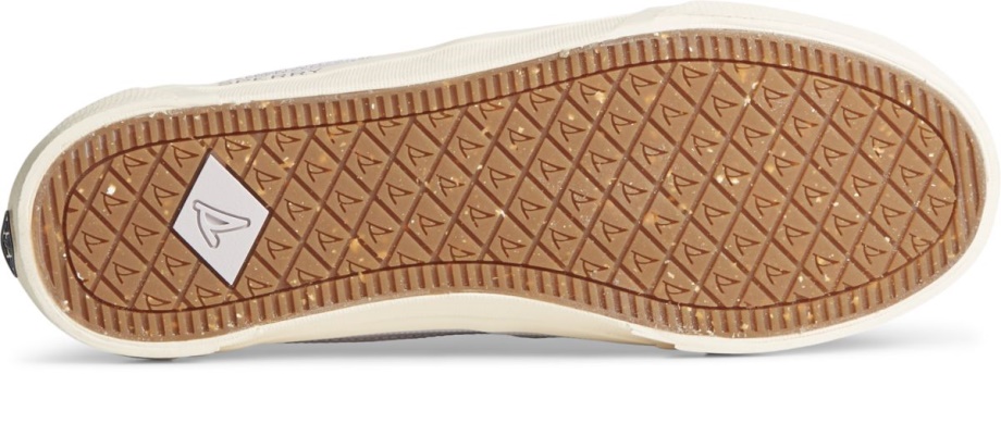 Deniz Bisikletli Solitide Deri Spor Ayakkabı Leylak Sperry