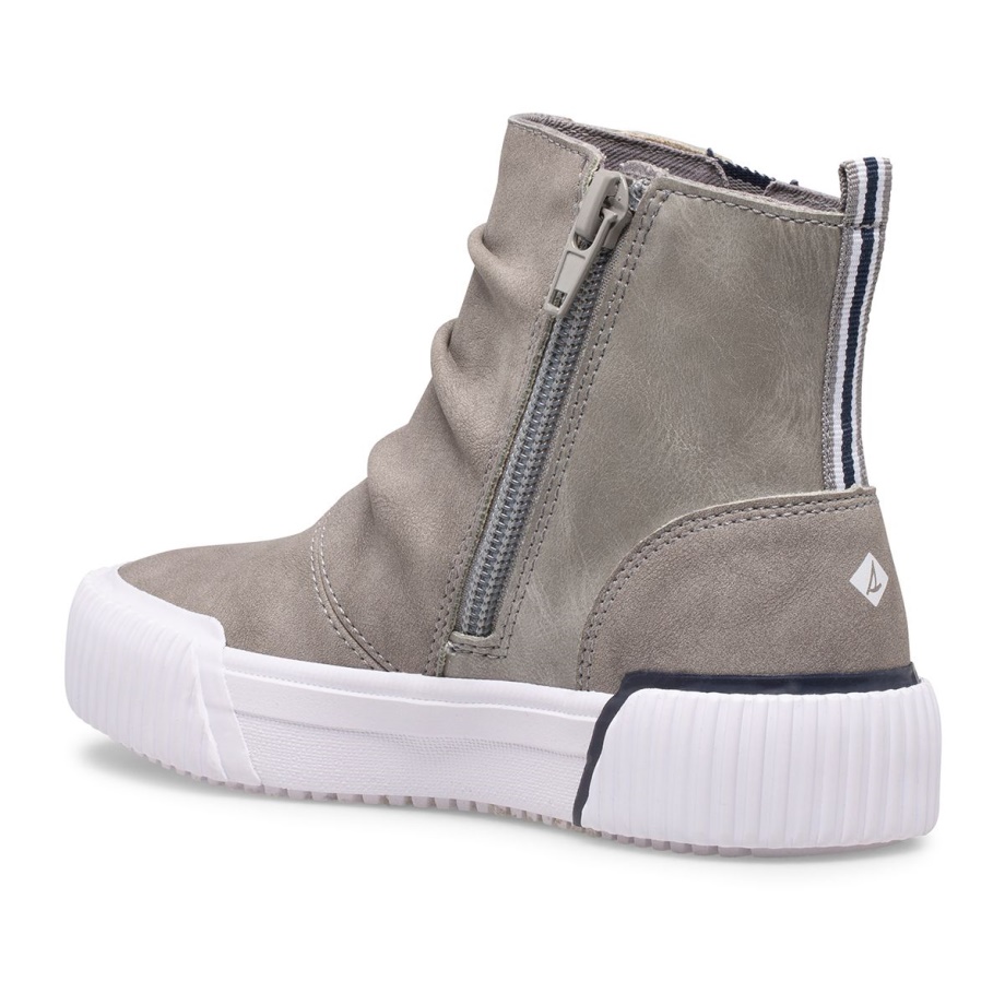 Soletide Orta Spor Ayakkabı Sperry Gri