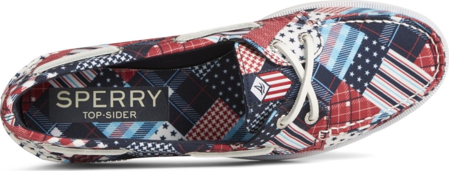 Sperry Otantik Orijinal Americana Madras 2 Gözlü Tekne Ayakkabısı çok