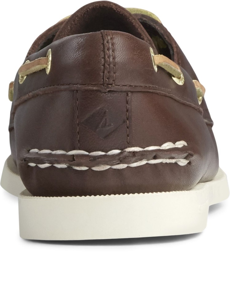 Sperry Otantik Orijinal Tekne Ayakkabısı Klasik Kahverengi Deri