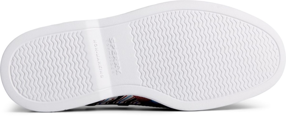 Sperry Otantik Orijinal şamandıra Americana Madras Tekne Ayakkabısı çok