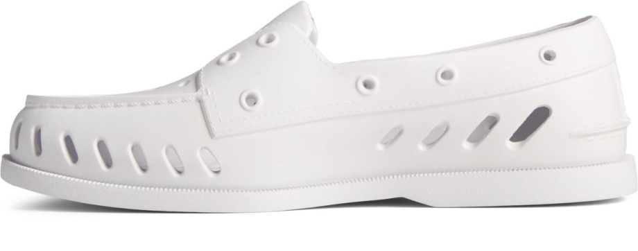 Sperry Otantik Orijinal şamandıra Tekne Ayakkabısı Beyaz