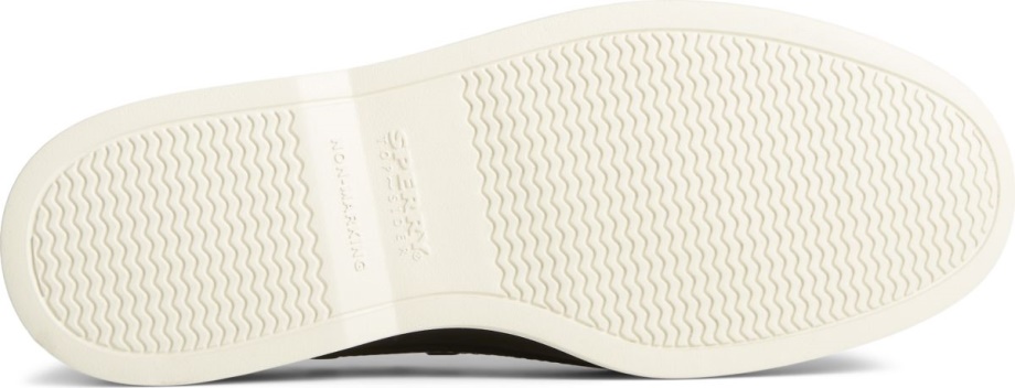 Sperry Otantik Orijinal şamandıra Rahat Tekne Ayakkabısı Siyah