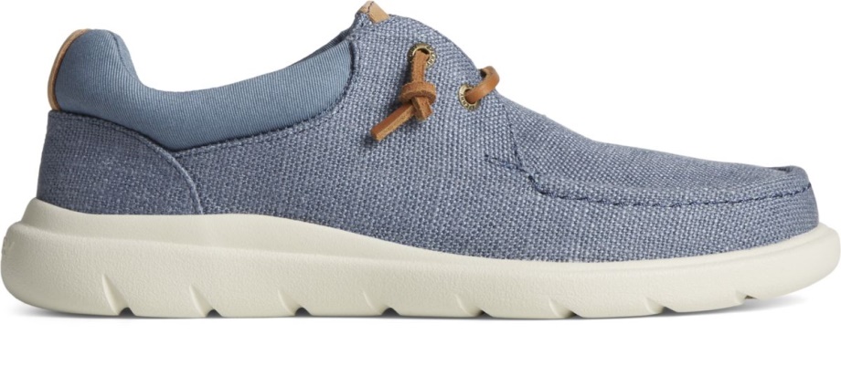 Sperry Kaptanının Moc Keneviri Mavi üzerine Kayma