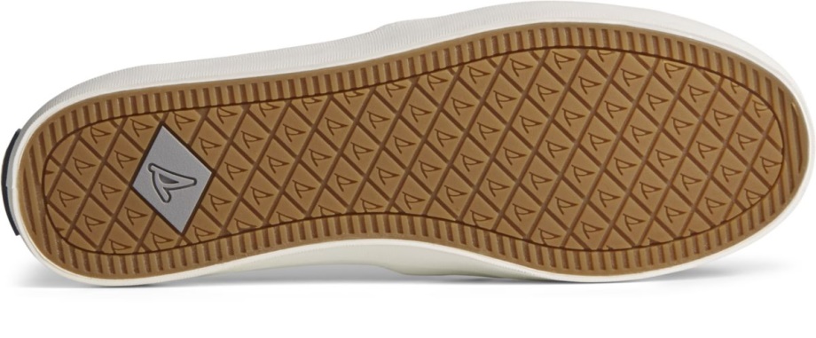 Sperry Arması Ikiz Gore Deri Dalga Delikli Spor Ayakkabı Gri