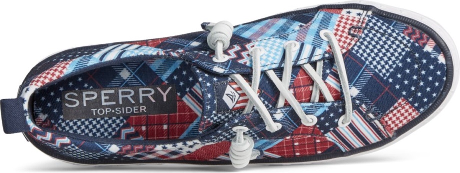 Sperry Arması Vibe Americana Madras Spor Ayakkabı çoklu