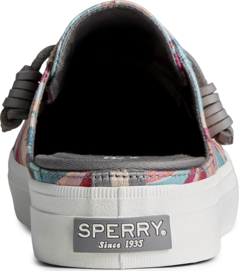Sperry Arması Vibe Mercan çiçekli Katır Spor Ayakkabı Pembe