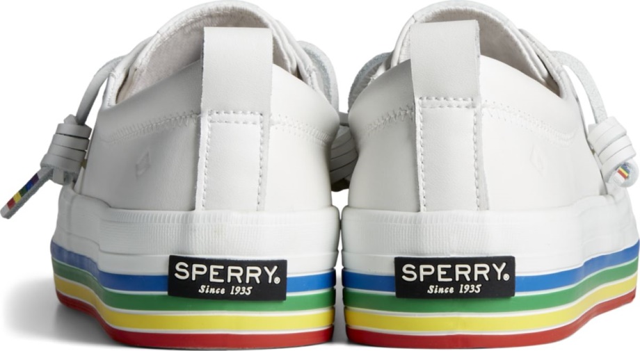 Sperry Arması Vibe Platform Gurur Spor Ayakkabı Beyaz