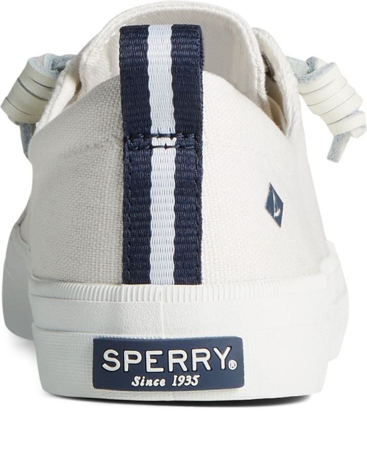 Sperry Arması Vibe Spor Ayakkabı Keten Beyaz