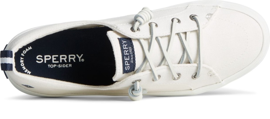 Sperry Arması Vibe Spor Ayakkabı Keten Beyaz