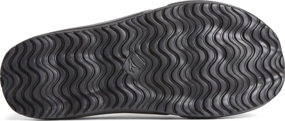 Sperry şamandıra Slayt Sandal Siyah