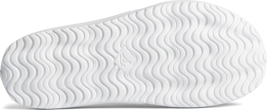 Sperry şamandıra Slayt Sandal Beyaz