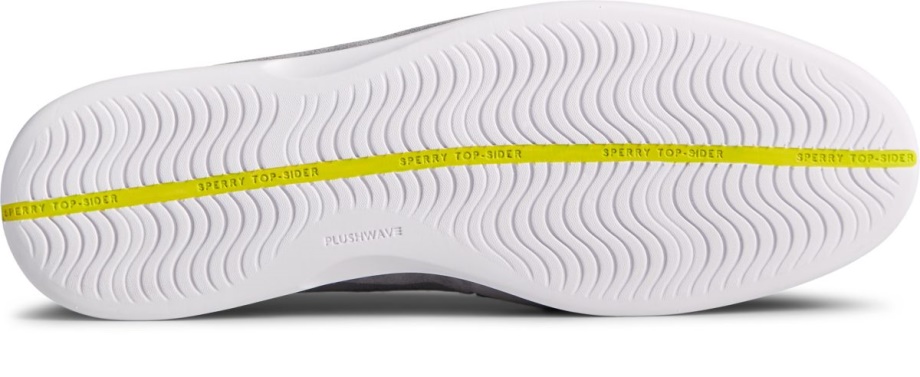 Sperry Altın Kupası Cabo Plushwave 4 Gözlü Oxford Gri Süet