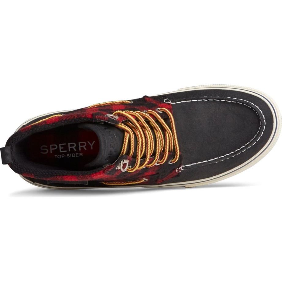 Sperry Erkek Bahama Fırtına çizmesi Siyah Buff