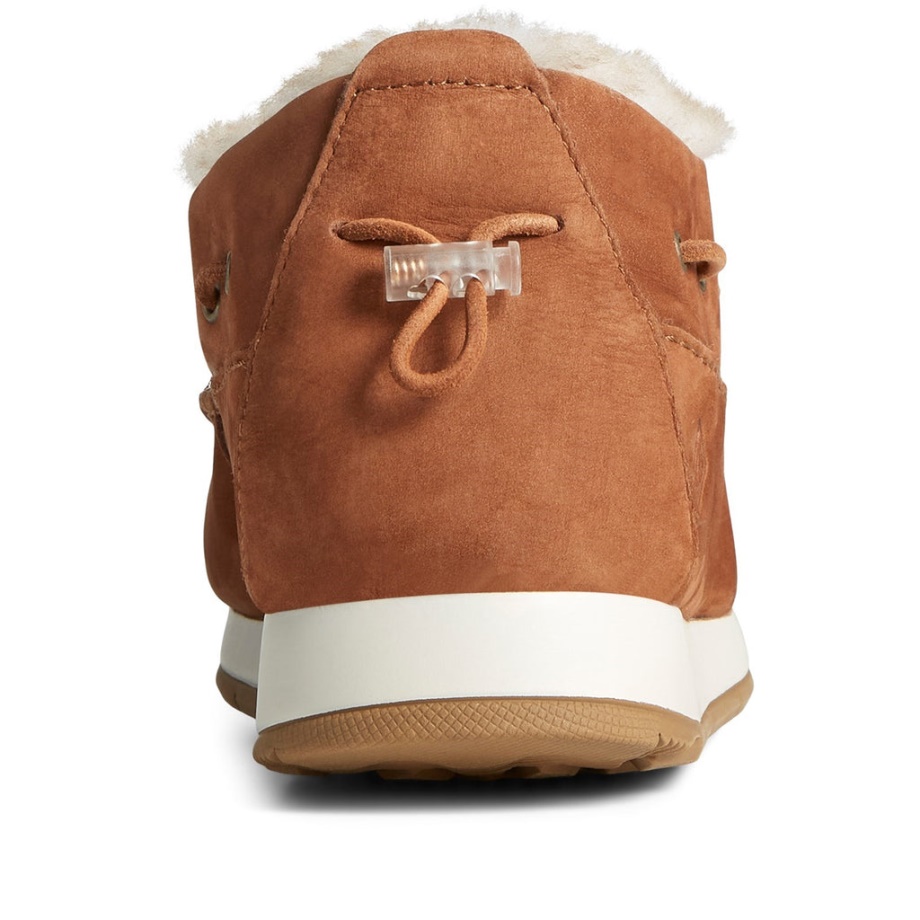 Sperry Erkek Moc-sider Kış Ayakkabı Slipi Kahverengi