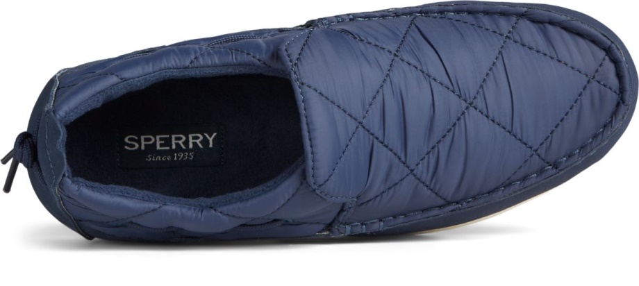 Donanma üzerinde Sperry Mocside Naylon Slip