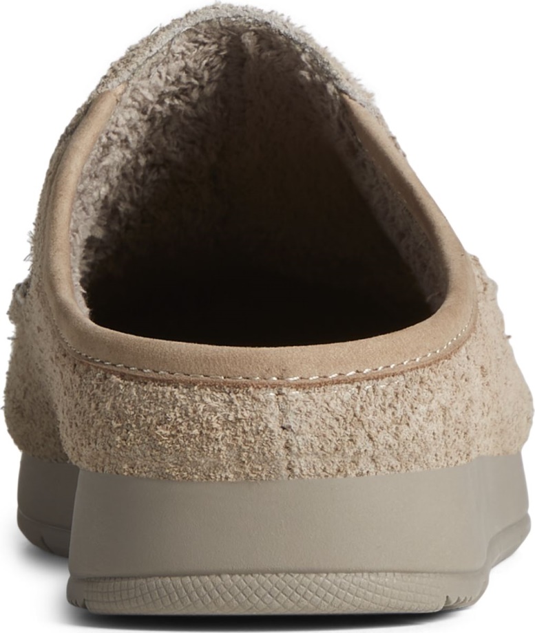 Taupe üzerinde Sperry Moc-side Süet Slip