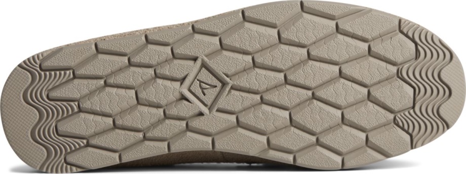 Taupe üzerinde Sperry Moc-side Süet Slip