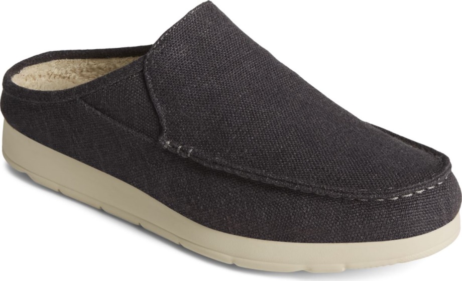 Sperry Moc-sider Tekstil Katır Siyah