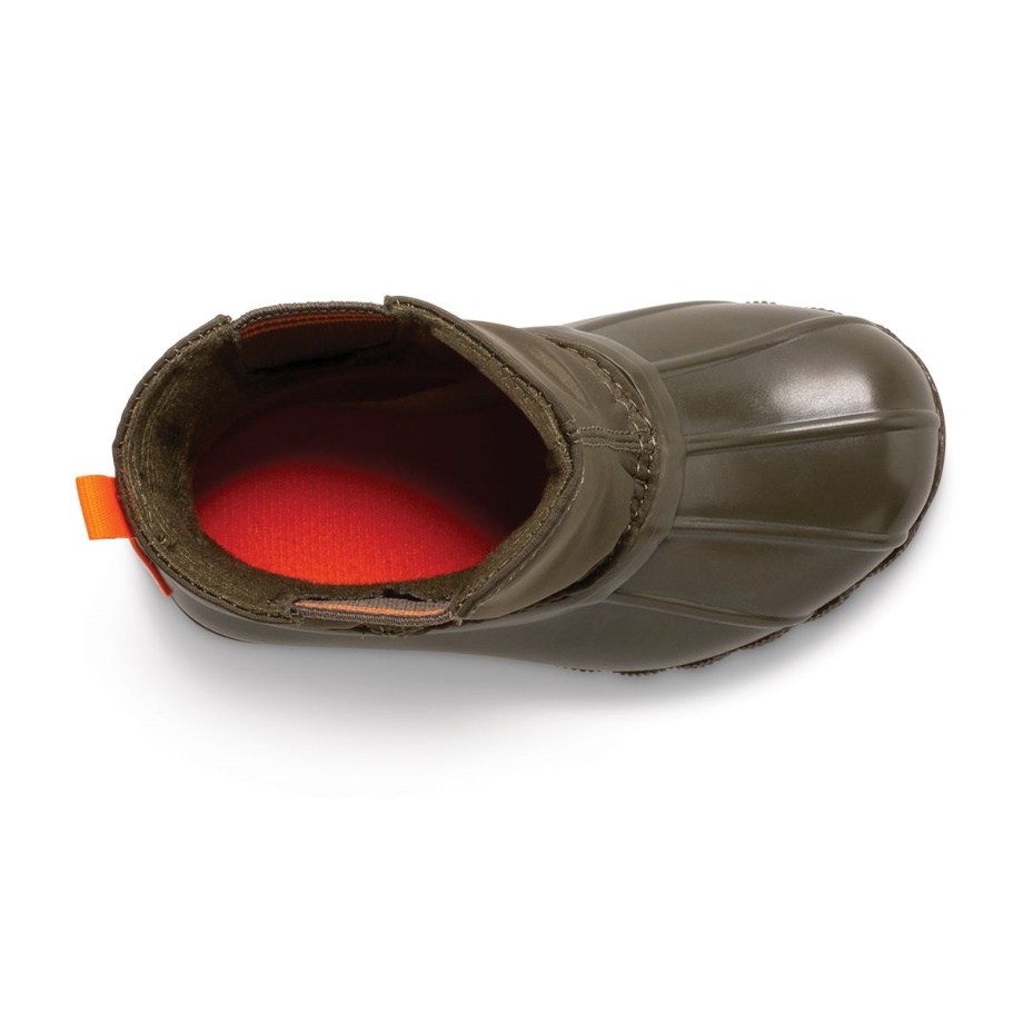 Sperry Tuzlu Su Chelsea Jr çizme Zeytin