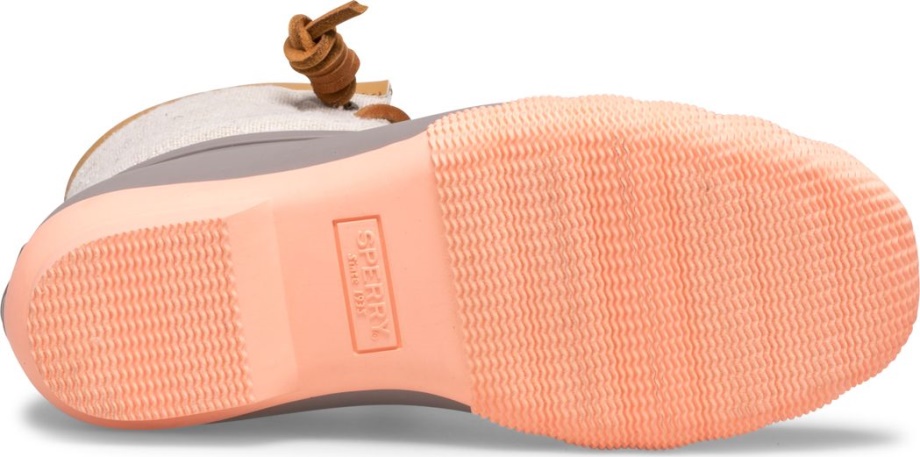 Sperry Tuzlu Su ördeği çizme Keten Gül