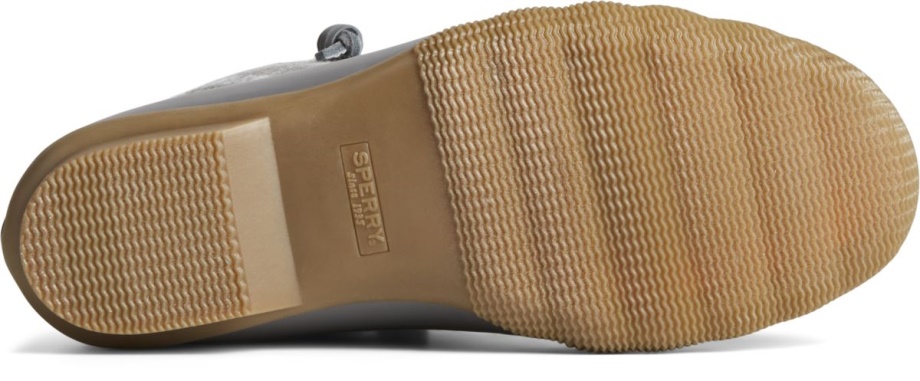 Sperry Tuzlu Su Ekose Yün ördek çizme Gri