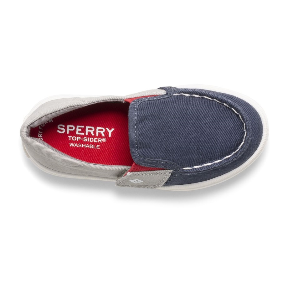 Sperry Tuzlu Junior Yıkanabilir Spor Ayakkabı Lacivert