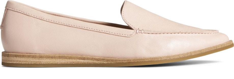 Sperry Saybrook Loafer Gül üzerinde Tonlu Deri Slip