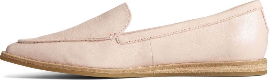 Sperry Saybrook Loafer Gül üzerinde Tonlu Deri Slip