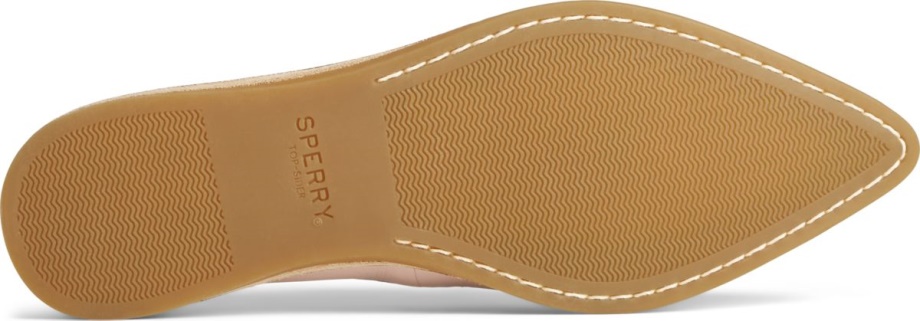 Sperry Saybrook Loafer Gül üzerinde Tonlu Deri Slip