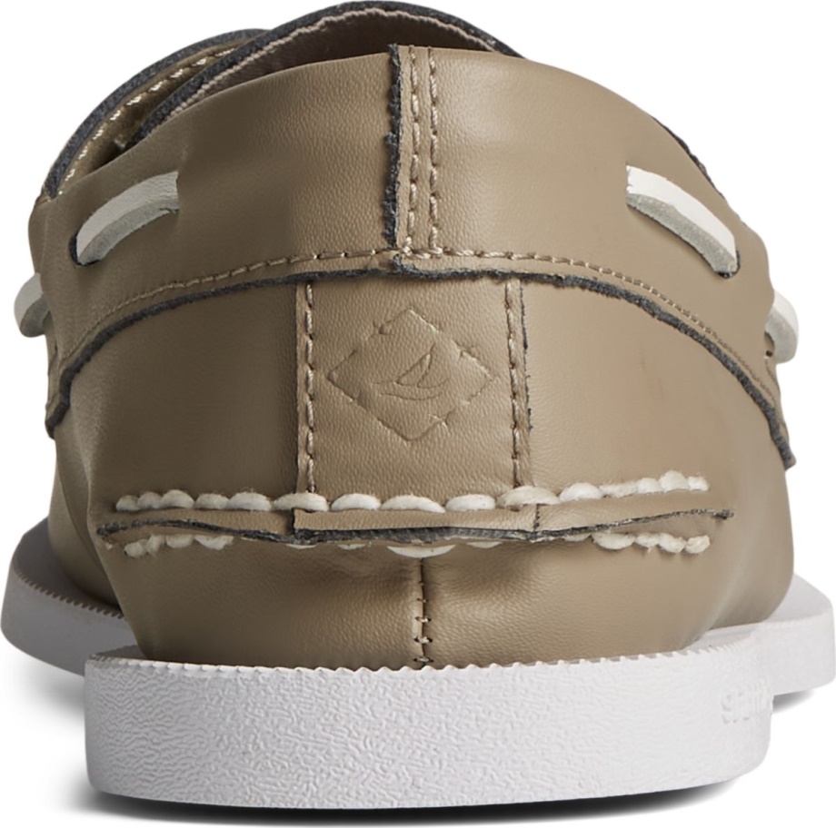 Sperry Seacycled Otantik Orijinal Tekne Ayakkabısı Boz Kahverengi