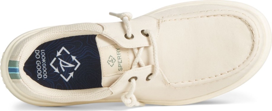 Sperry Seacycled Kaptanın Fildişi üzerinde Moc Kayması