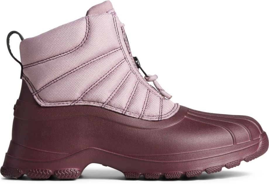 Sperry Deniz Bisikletli ördek Kayan Nokta Fermuarlı çizme Lavanta