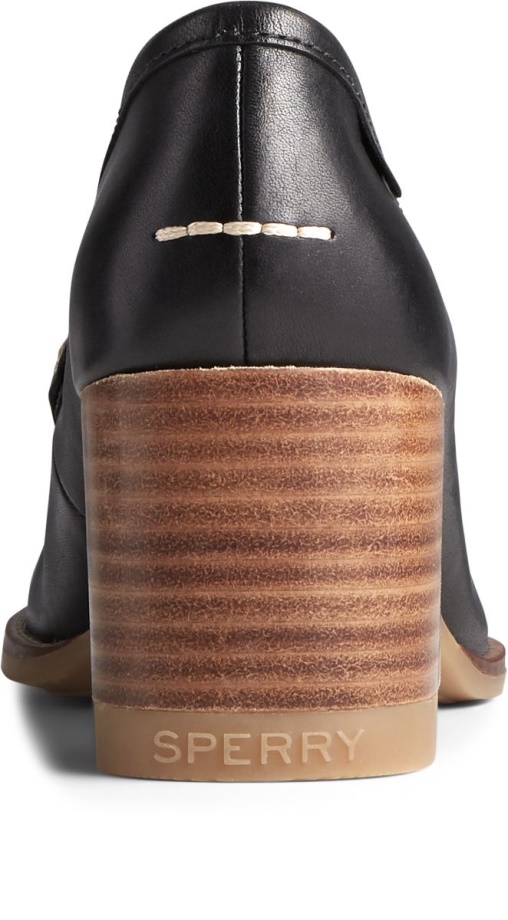 Sperry Liman Kuruş Topuk Deri Mokasen Siyah