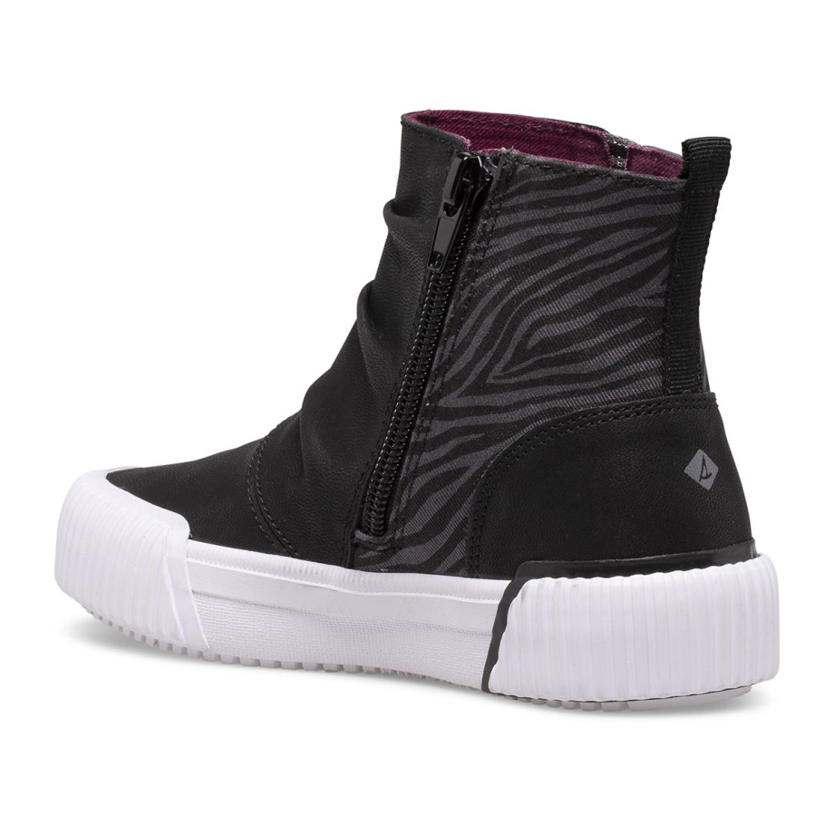 Sperry Soletide Orta Spor Ayakkabı Siyah