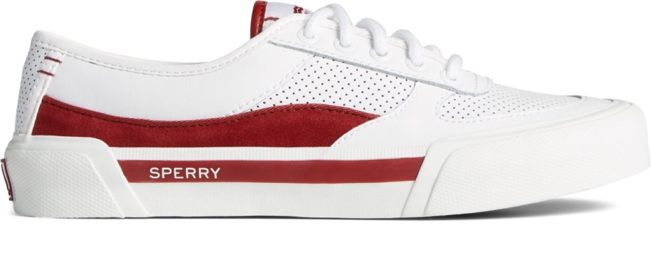 Sperry Soletide Retro Spor Ayakkabı Beyaz Bordo