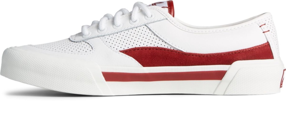 Sperry Soletide Retro Spor Ayakkabı Beyaz Bordo