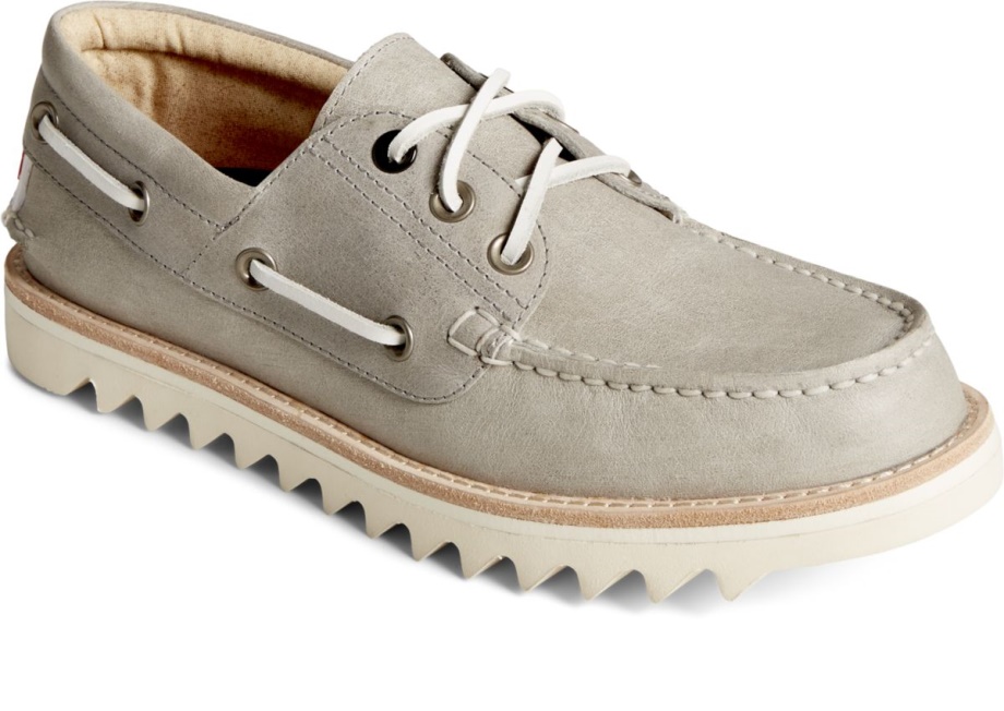 Sperry Sperry X çeneler Otantik Orijinal 3 Gözlü Tekne Ayakkabısı Gri