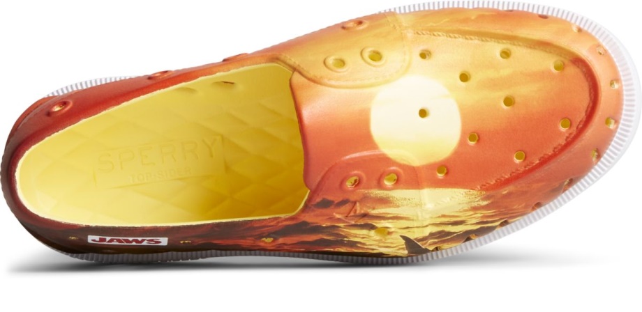 Sperry Sperry X çeneler Otantik Orijinal şamandıra Tekne Ayakkabısı Turuncu çok