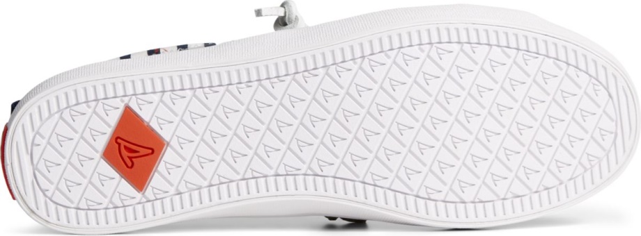 Sperry Sperry X çeneler Arması Vibe çizgili Spor Ayakkabı Mavi