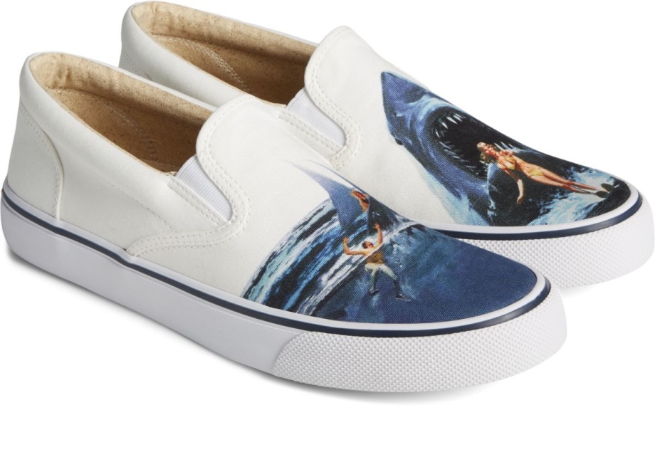 Sperry Sperry X çene çizgili Ii Spor Ayakkabı Beyaz Slip