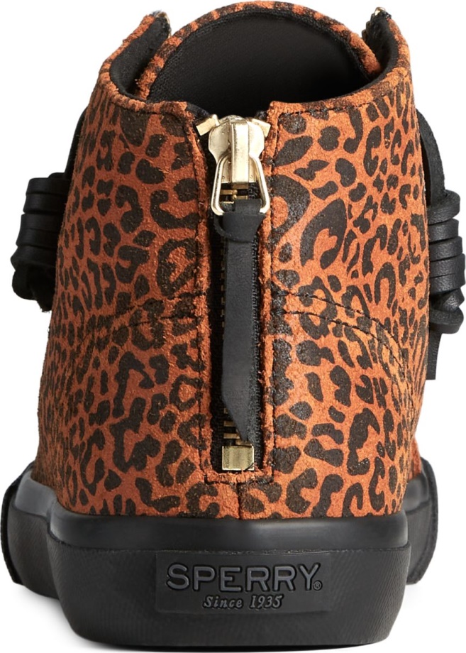 Sperry Sperry X Rebecca Minkoff Yüksek Top Spor Ayakkabı Leopar