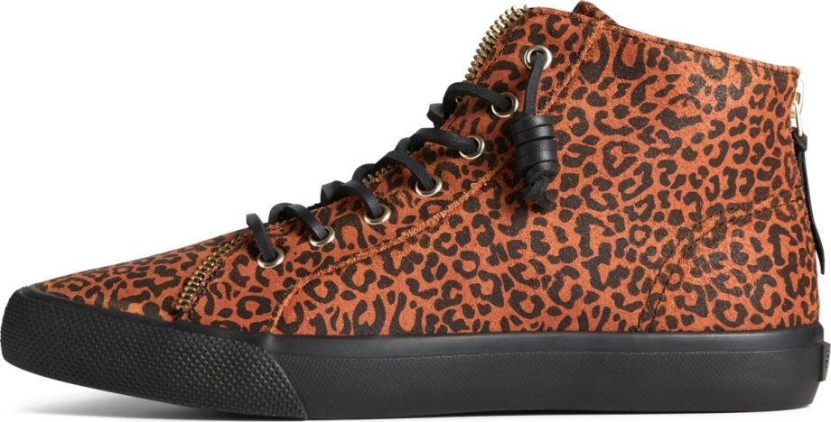 Sperry Sperry X Rebecca Minkoff Yüksek Top Spor Ayakkabı Leopar